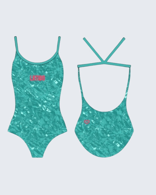 Vestido de baño azul Bubbaloo