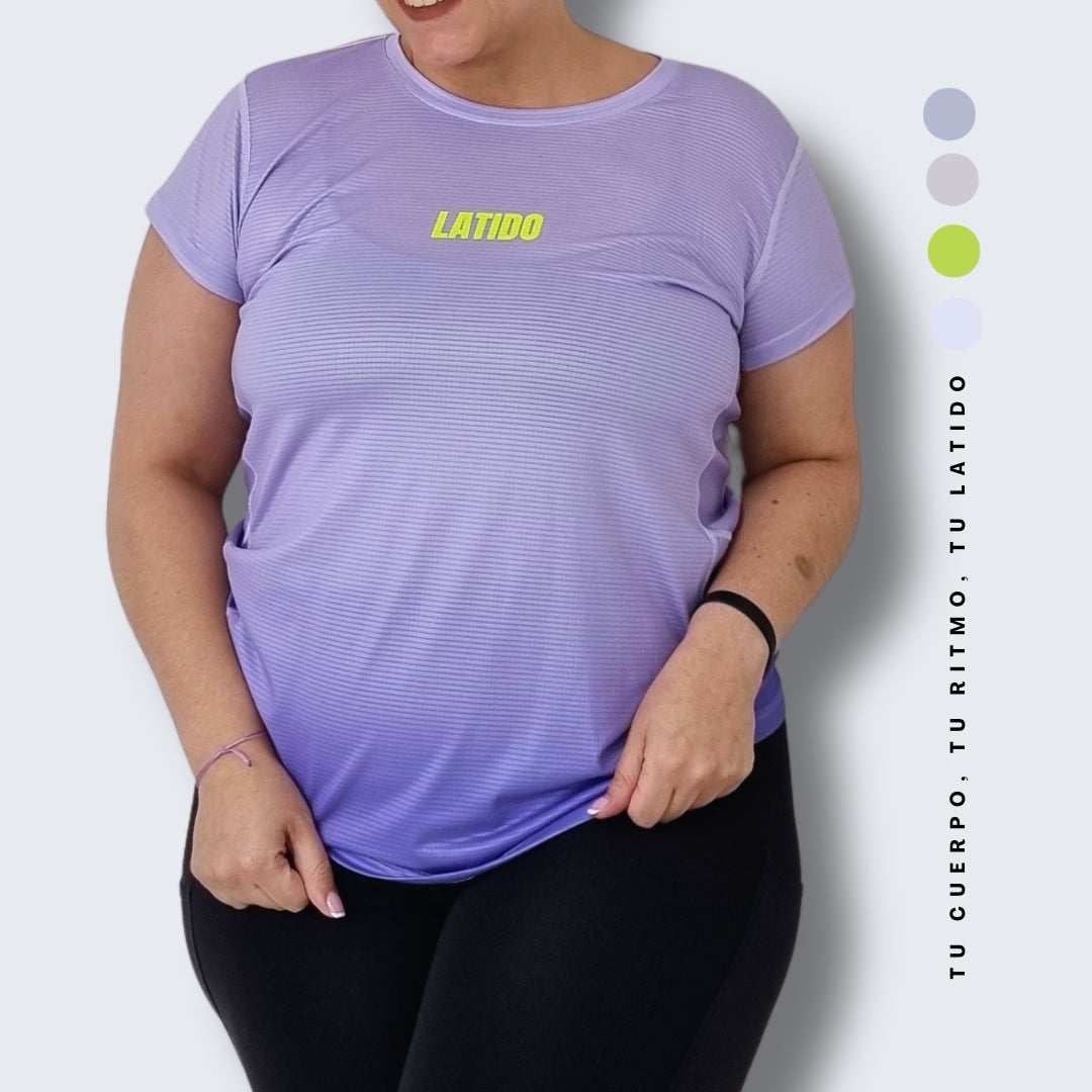 Camiseta Morado Tahití