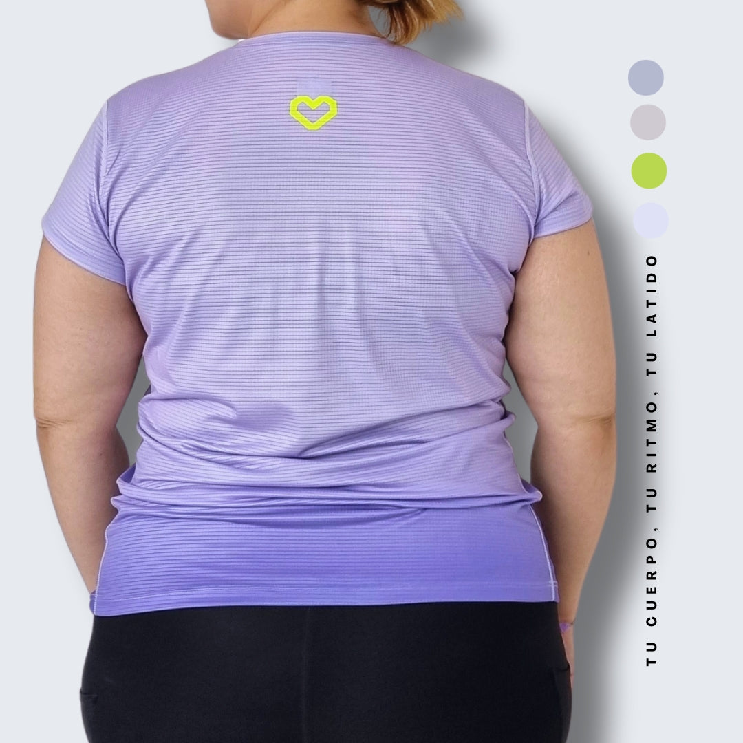 Camiseta Morado Tahití